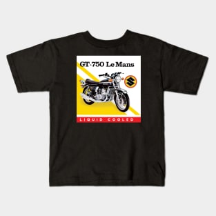 Suzuki GT-750 Le Mans Kids T-Shirt